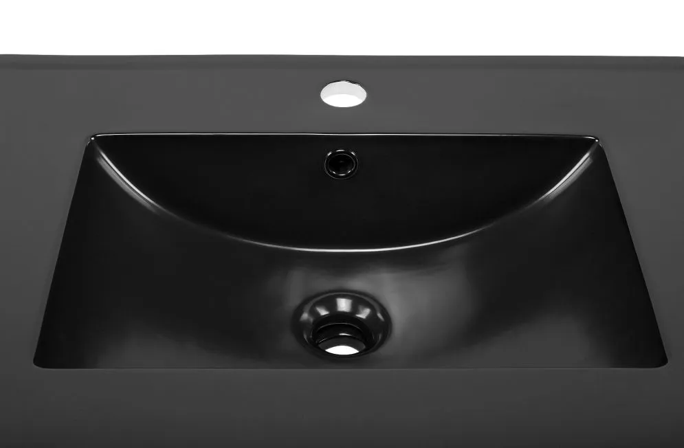 Szafka pod umywalkę BROOKLIN 60 cm dąb craft złoty stojąca | MIRAT. w stylu LOFT kolekcja BROOKLIN