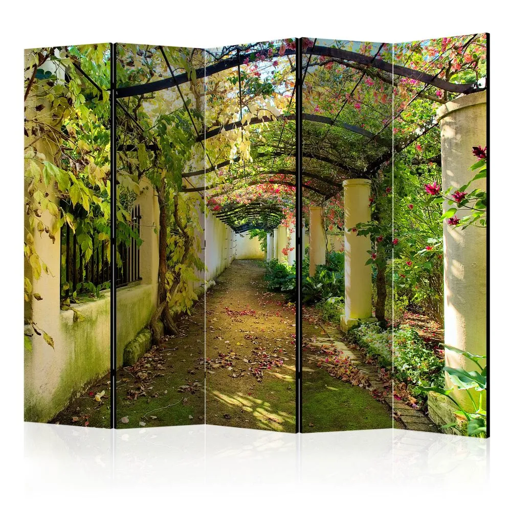 Parawan jednostronny Pejzaże 225x172 cm 5-częściowy wielokolorowy | MIRAT.