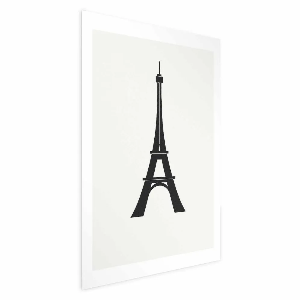 Plakat Wieża Eiffla 60x90 cm bez ramy z marginesem | MIRAT.