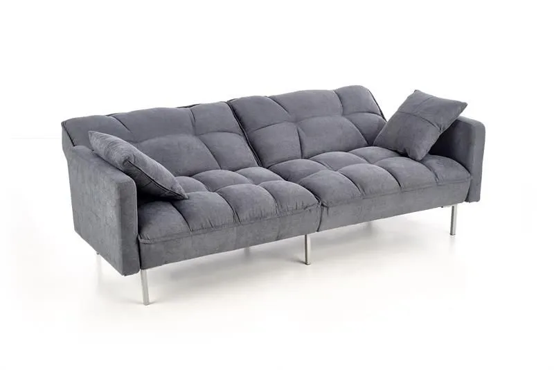 Sofa ROBERTO ciemno szara rozkładana z poduszkami | MIRAT. w stylu kolekcja