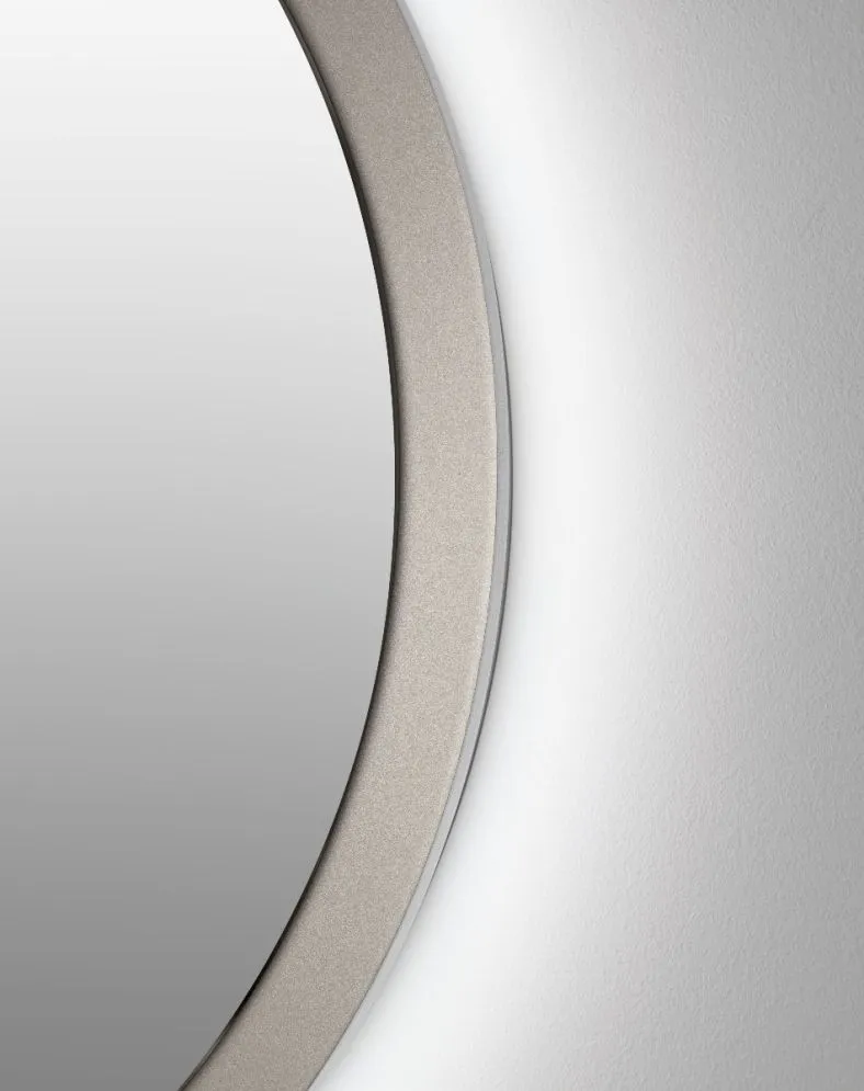 Lustro łazienkowe ZIRCON STANDARD 70 z oświetleniem LED | MIRAT. w stylu kolekcja ZIRCON