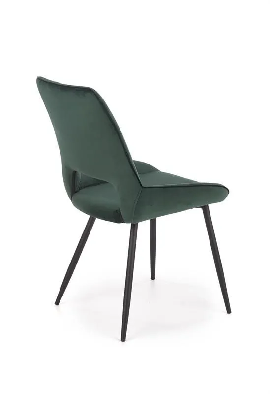 Krzesło K404 VELVET ciemno zielone do jadalni | MIRAT. w stylu kolekcja