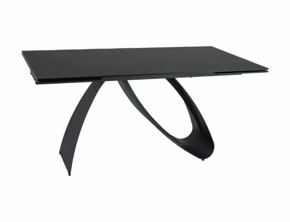 Stół rozkładany DIUNA 160(240)x90 czarny mat designerski I sklep meblowy MIRAT.