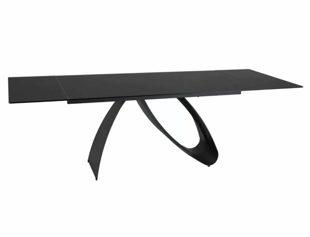 Stół rozkładany DIUNA 160(240)x90 czarny mat designerski I sklep meblowy MIRAT.