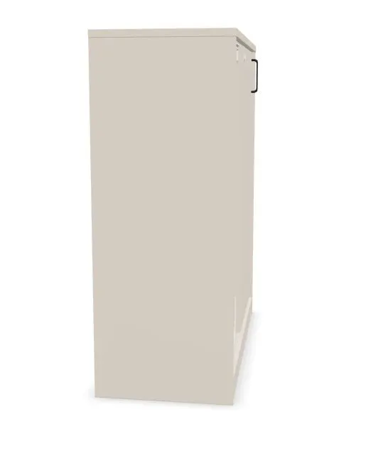 Szafka biurowa przesuwna EASY SPACE CABINET S 3-OH 100cm kaszmirowa zamykana I sklep meblowy MIRAT.