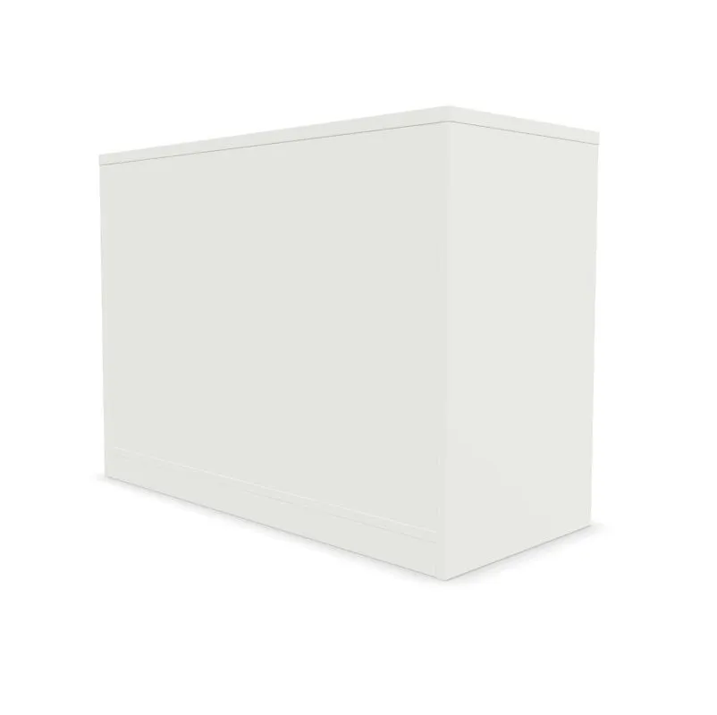 Szafka biurowa przesuwna EASY SPACE CABINET S 1.5-OH 100cm biała zamykana I sklep meblowy MIRAT.