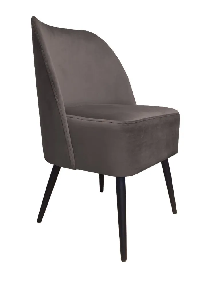 Fotel DUNAJ VELVET brązowy do salonu | MIRAT. w stylu  kolekcja