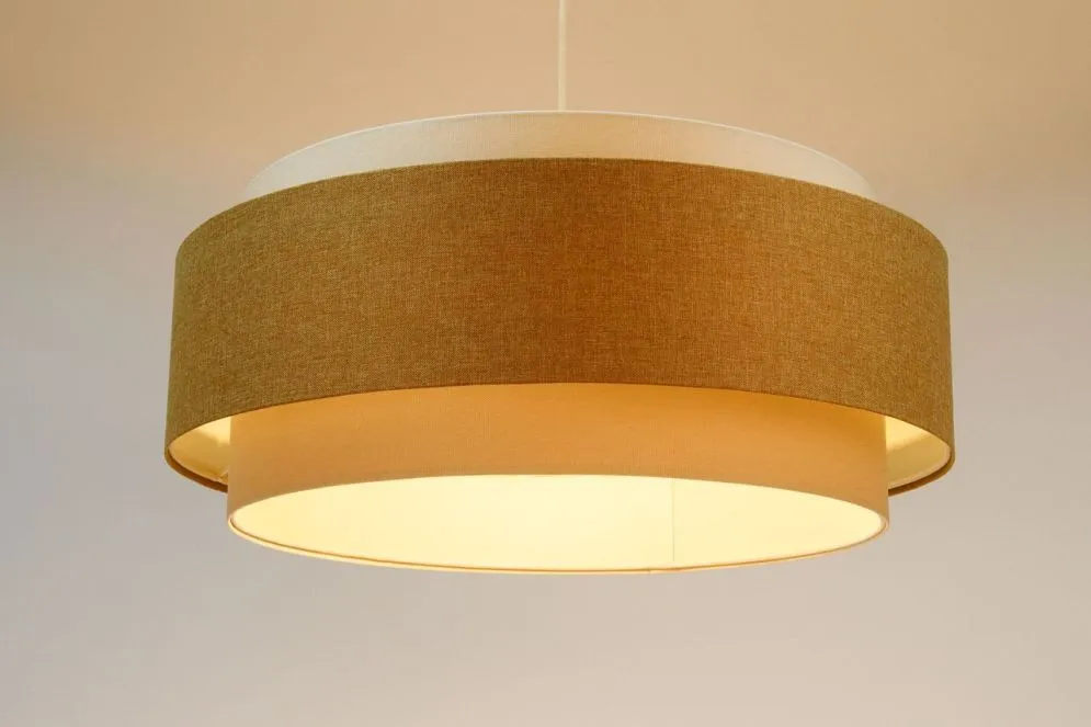 Lampa wisząca ERUTAN DUDU kremowa/żółta w stylu boho I sklep meblowy MIRAT.