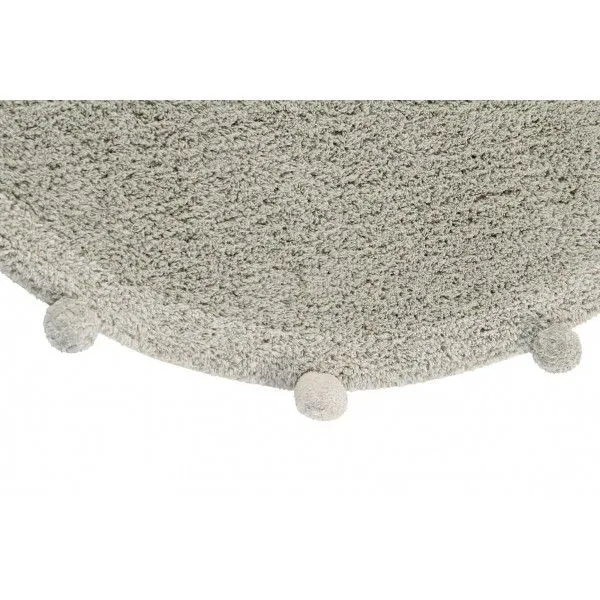 Dywan dziecięcy BUBBLY OLIVE NATURAL 120x120 oliwkowy okrągły | MIRAT. w stylu kolekcja