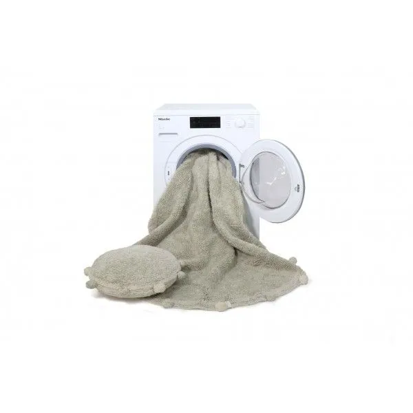Dywan dziecięcy BUBBLY OLIVE NATURAL 120x120 oliwkowy okrągły | MIRAT. w stylu kolekcja