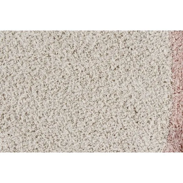 Dywan dziecięcy BUBBLY VINTAGE NUDE 120x120 beżowy z pomponami | MIRAT. w stylu kolekcja