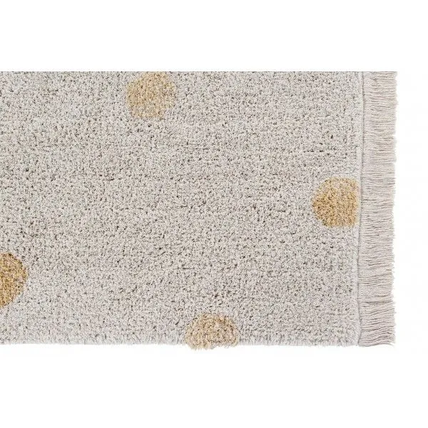 Dywan dziecięcy HIPPY DOTS NATURAL HONEY 120x160 beżowy w pomarańczowe kropki | MIRAT. w stylu kolekcja