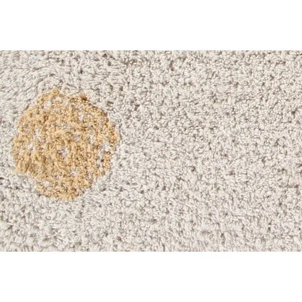 Dywan dziecięcy HIPPY DOTS NATURAL HONEY 120x160 beżowy w pomarańczowe kropki | MIRAT. w stylu kolekcja