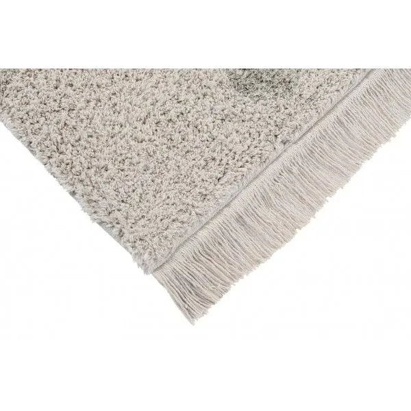 Dywan dziecięcy HIPPY DOTS NATURAL OLIVE 120x160 beżowy bawełniany | MIRAT. w stylu kolekcja