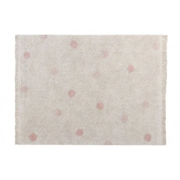 Dywan dziecięcy HIPPY DOTS NATURAL VINTAGE NUDE 120x160 beżowy w kropki | MIRAT. w stylu  kolekcja