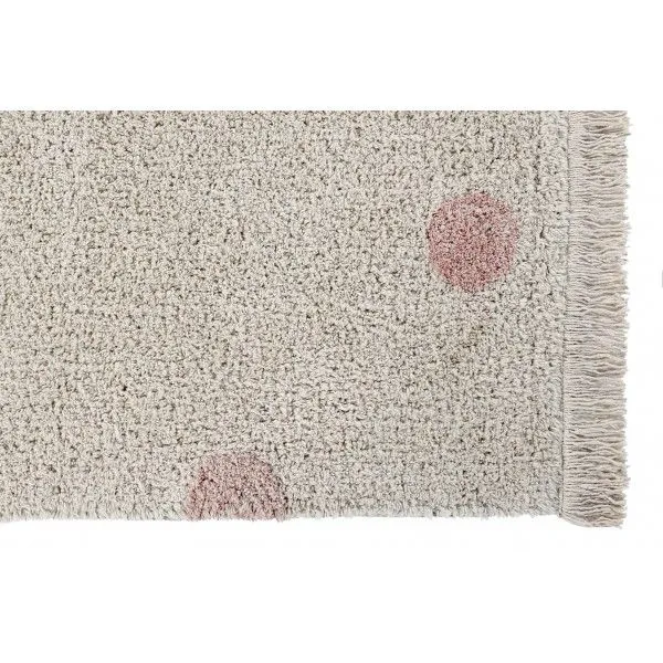 Dywan dziecięcy HIPPY DOTS NATURAL VINTAGE NUDE 120x160 beżowy w kropki | MIRAT. w stylu  kolekcja