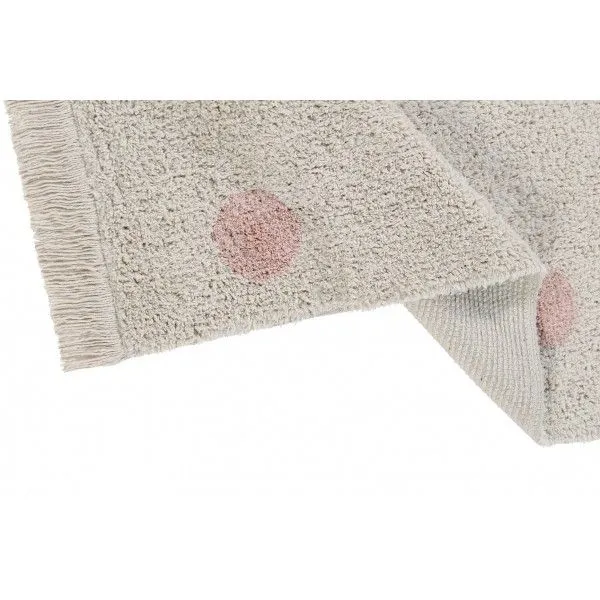 Dywan dziecięcy HIPPY DOTS NATURAL VINTAGE NUDE 120x160 beżowy w kropki | MIRAT. w stylu  kolekcja
