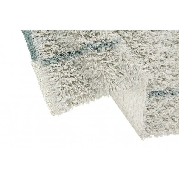 Dywan WINTER CALM LARGE 170x240 beżowy/niebieski wełniany | MIRAT. w stylu kolekcja