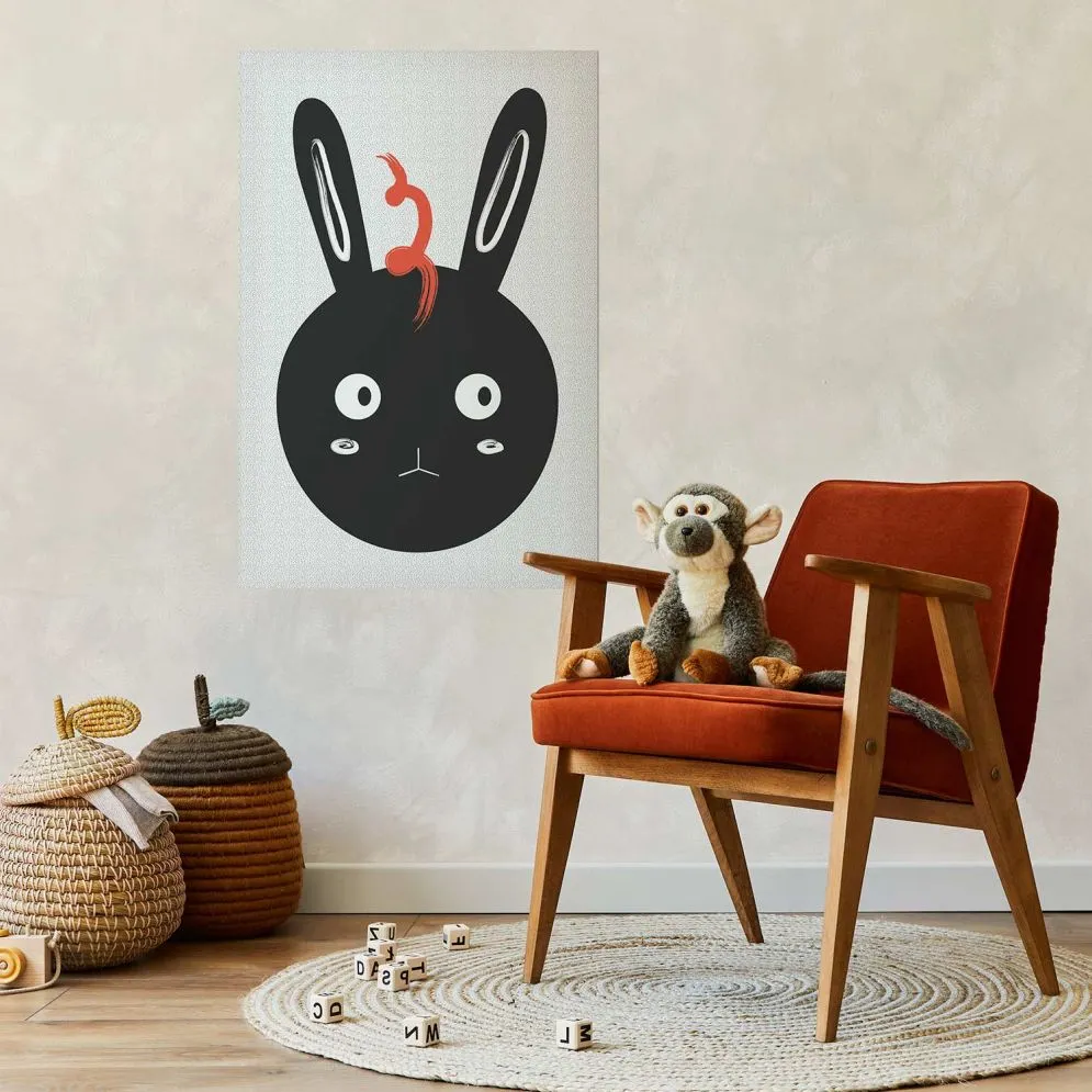 Plakat Królik widzi wszystko 21x30 cm bez ramy bez marginesu | MIRAT.