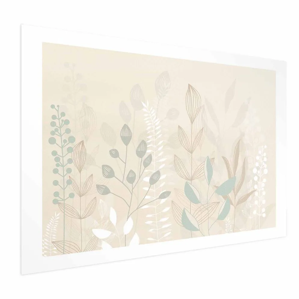 Plakat Pastelowa polana 60x40 cm bez ramy z marginesem | MIRAT.