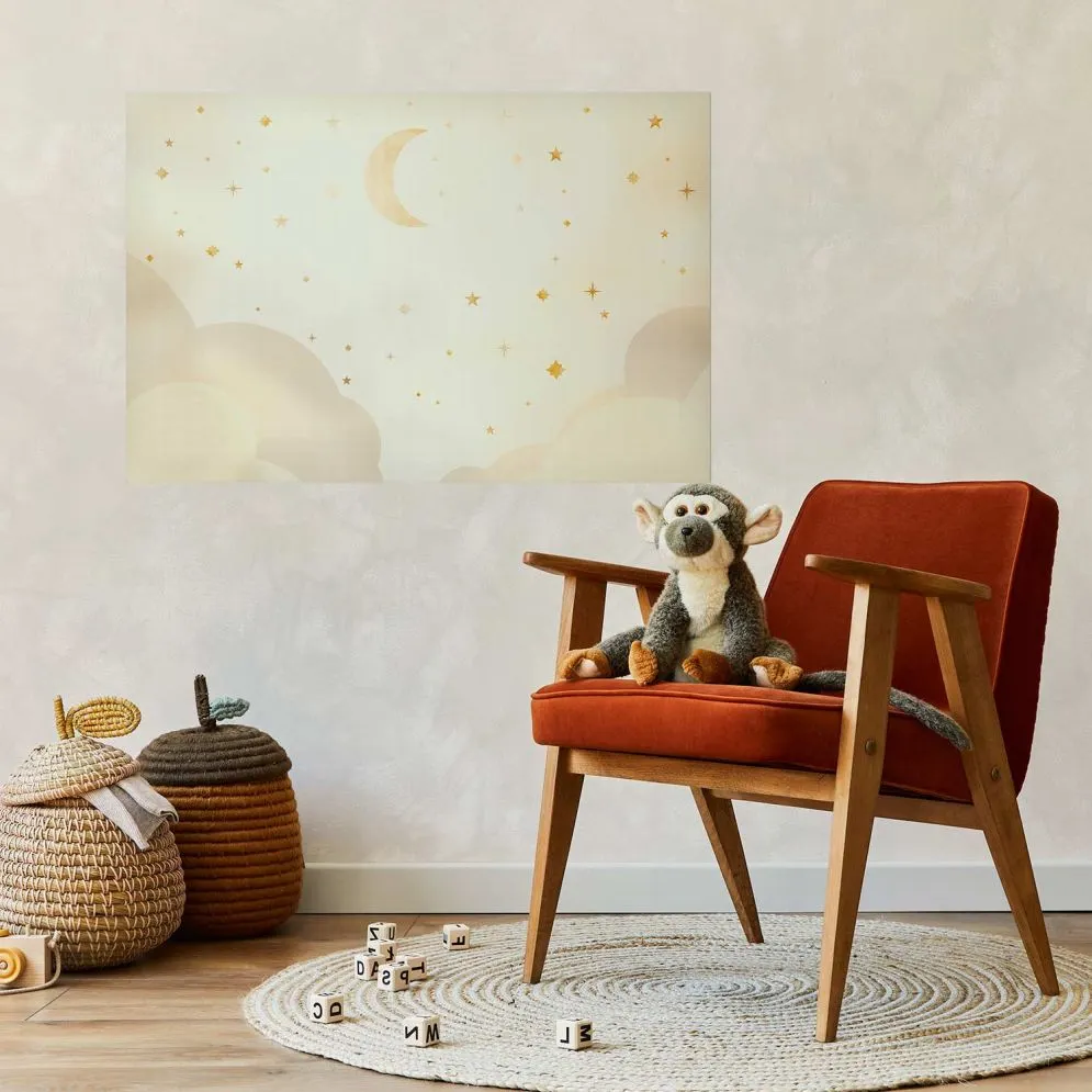 Plakat Rozgwieżdżona noc 30x21 cm bez ramy bez marginesu | MIRAT.
