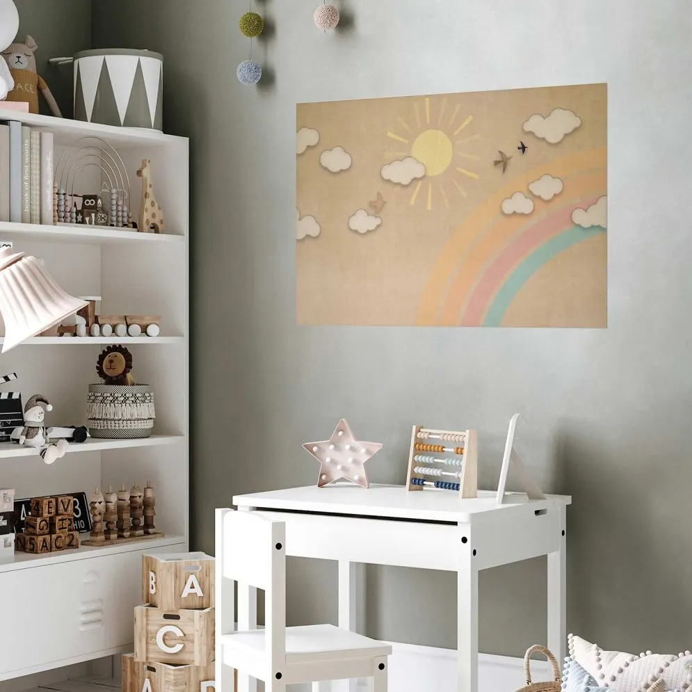 Plakat Tęczowy dzień 60x40 cm bez ramy bez marginesu | MIRAT.