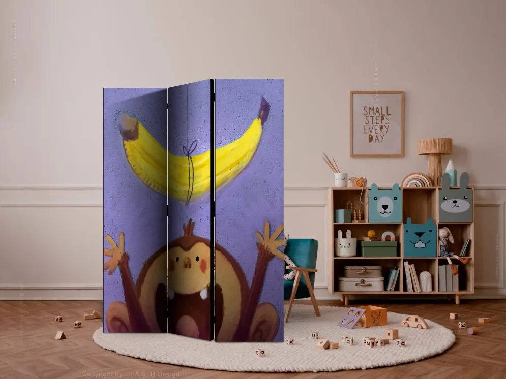 Parawan dwustronny Dla dzieci 135x172 cm 3-częściowy wielokolorowy | MIRAT.
