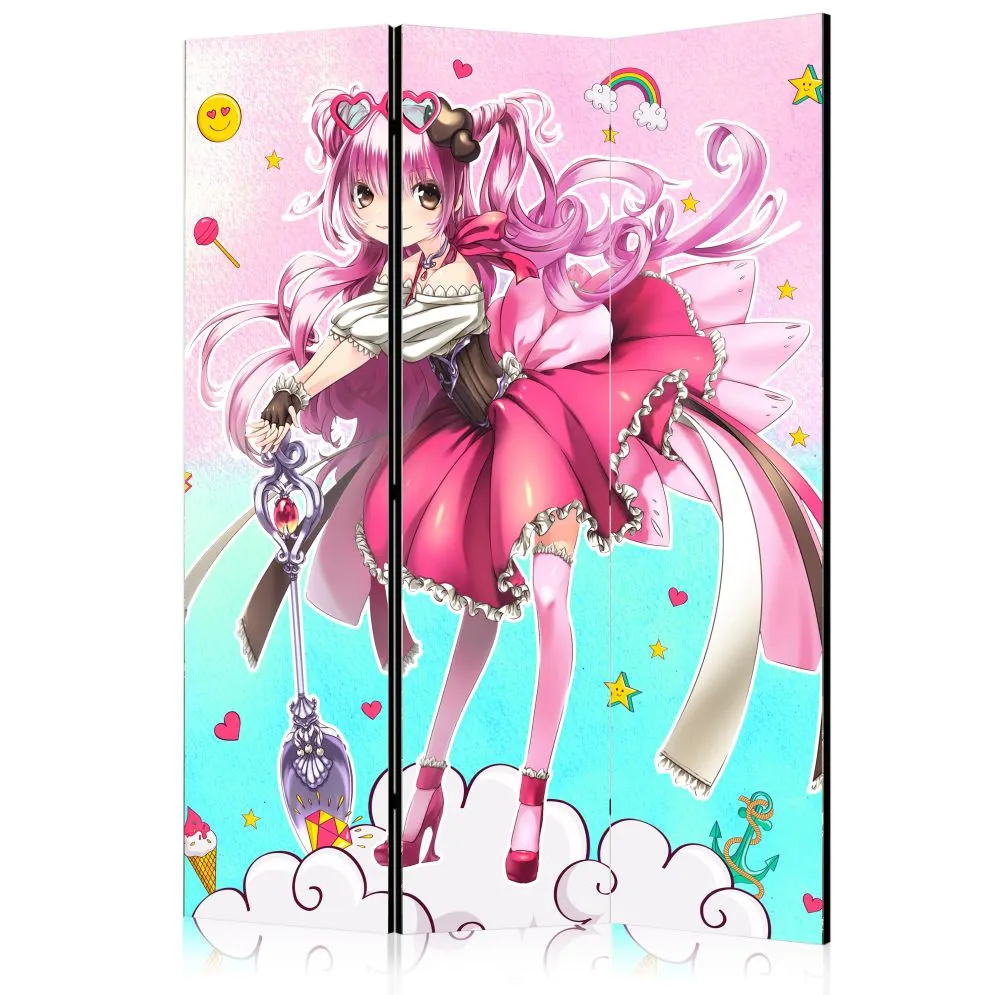 Parawan akustyczny Dla dzieci 135x172 cm 3-częściowy szary | MIRAT.