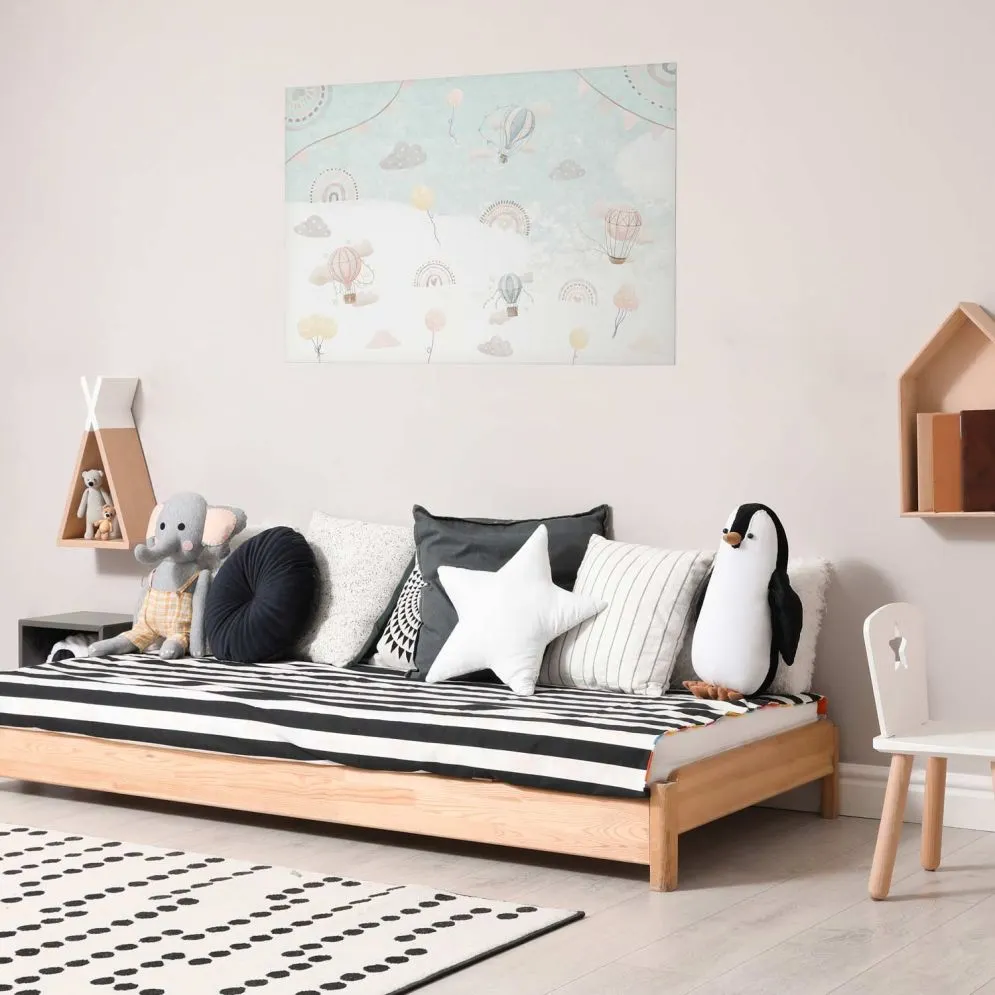 Plakat Przygoda pośród chmur 90x60 cm bez ramy bez marginesu | MIRAT.