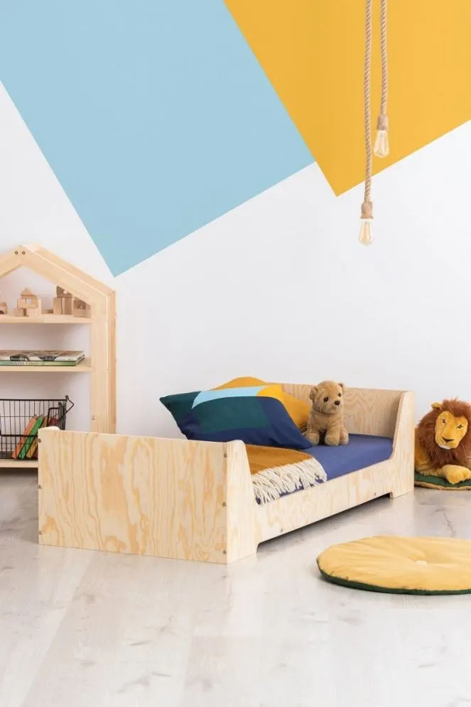 Łóżko dziecięce KIKI 13 80x140 sosna pojedyncze | MIRAT. w stylu kolekcja