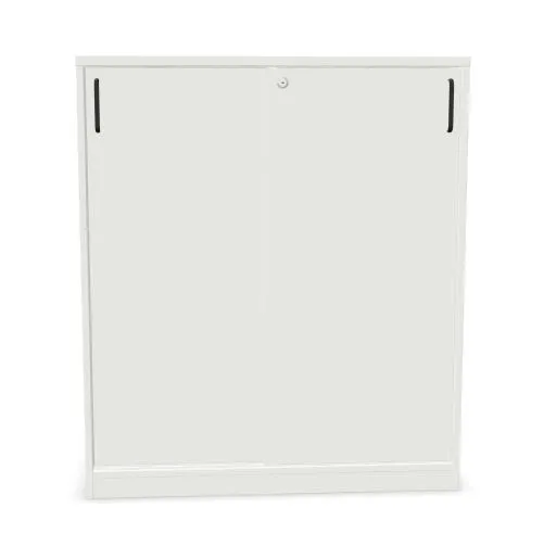 Szafka biurowa przesuwna EASY SPACE CABINET S 3-OH 100cm biała zamykana I sklep meblowy MIRAT.