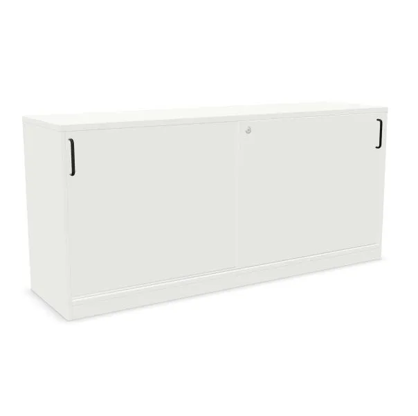 Szafka biurowa przesuwna EASY SPACE CABINET S 1.5-OH 160cm biała zamykana I sklep meblowy MIRAT.