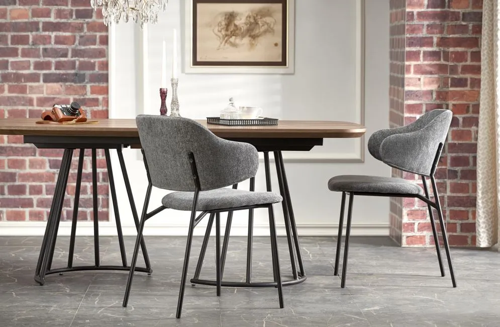 Krzesło K497 szare w stylu loft I sklep meblowy MIRAT. styl LOFT