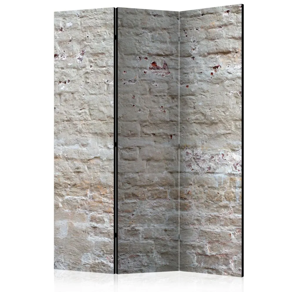 Parawan dwustronny Tła i desenie 135x172 cm 3-częściowy szary | MIRAT.