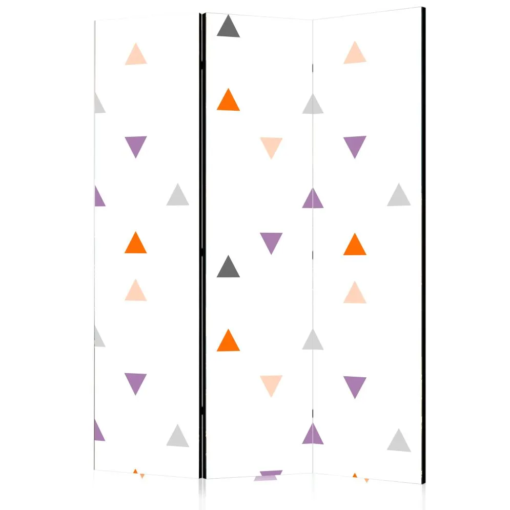 Parawan jednostronny Dla dzieci 135x172 cm 3-częściowy biały | MIRAT.