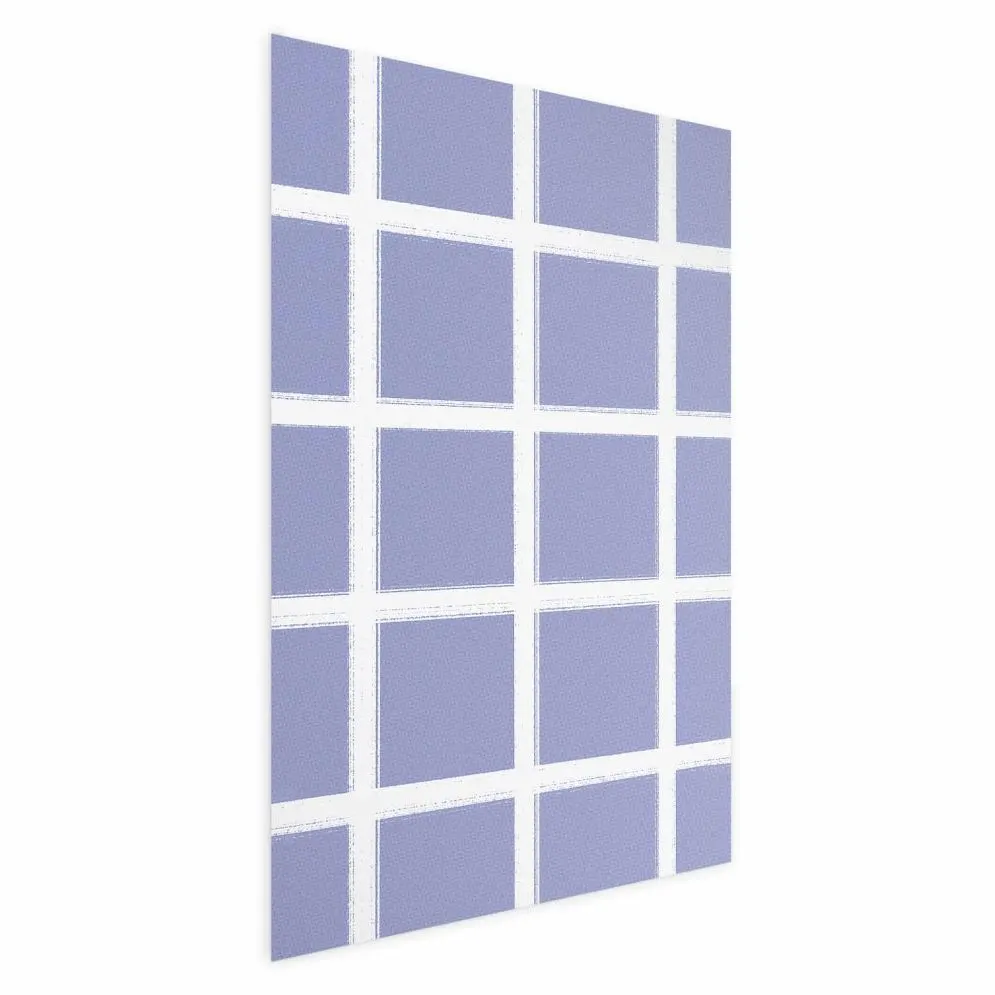 Plakat Białe linie 21x30 cm bez ramy z marginesem | MIRAT.