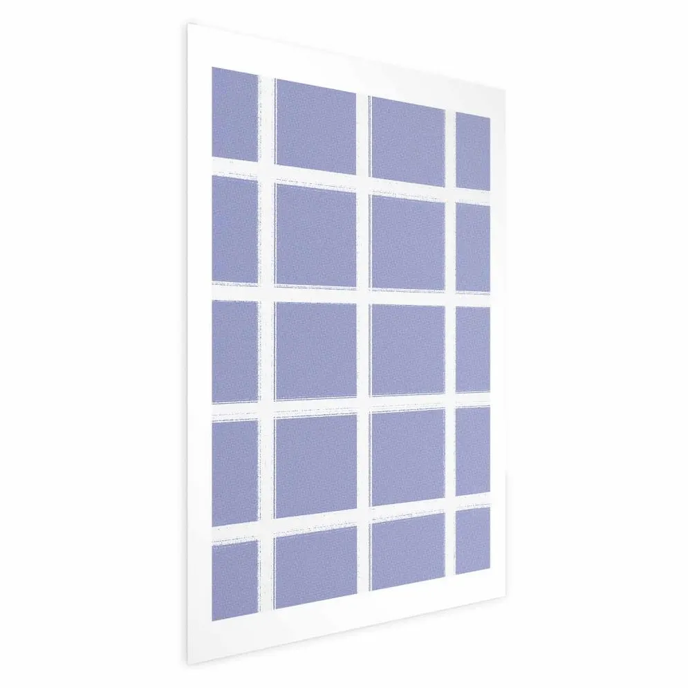 Plakat Białe linie 21x30 cm bez ramy bez marginesu | MIRAT.