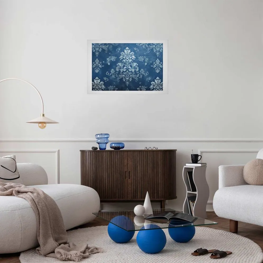 Plakat Retro ornament 42x29,7 cm bez ramy z marginesem | MIRAT.