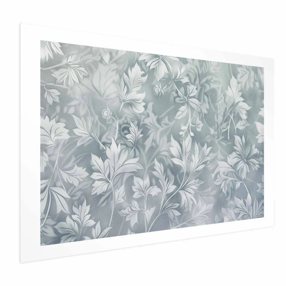 Plakat Przetarte wzory roślinne 90x60 cm bez ramy z marginesem | MIRAT.