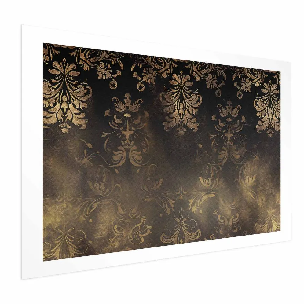 Plakat Barokowe wzory 30x21 cm bez ramy z marginesem | MIRAT.