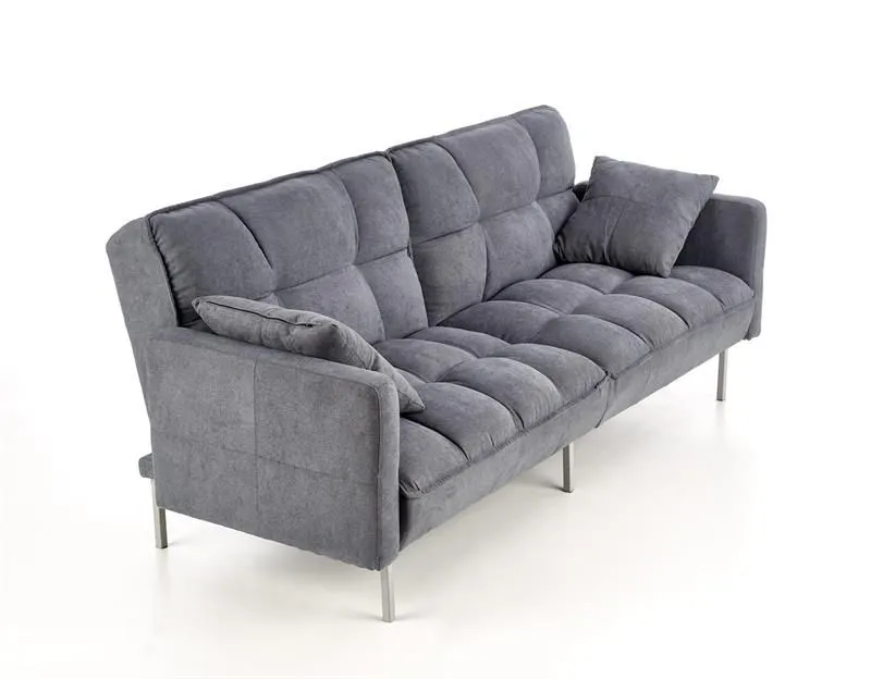 Sofa ROBERTO ciemno szara rozkładana z poduszkami | MIRAT. w stylu kolekcja