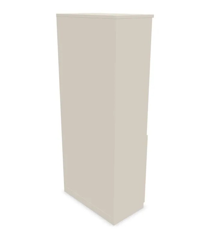 Regał biurowy EASY SPACE CABINET HO 5-OH 80cm kaszmirowy zamykany I sklep meblowy MIRAT.