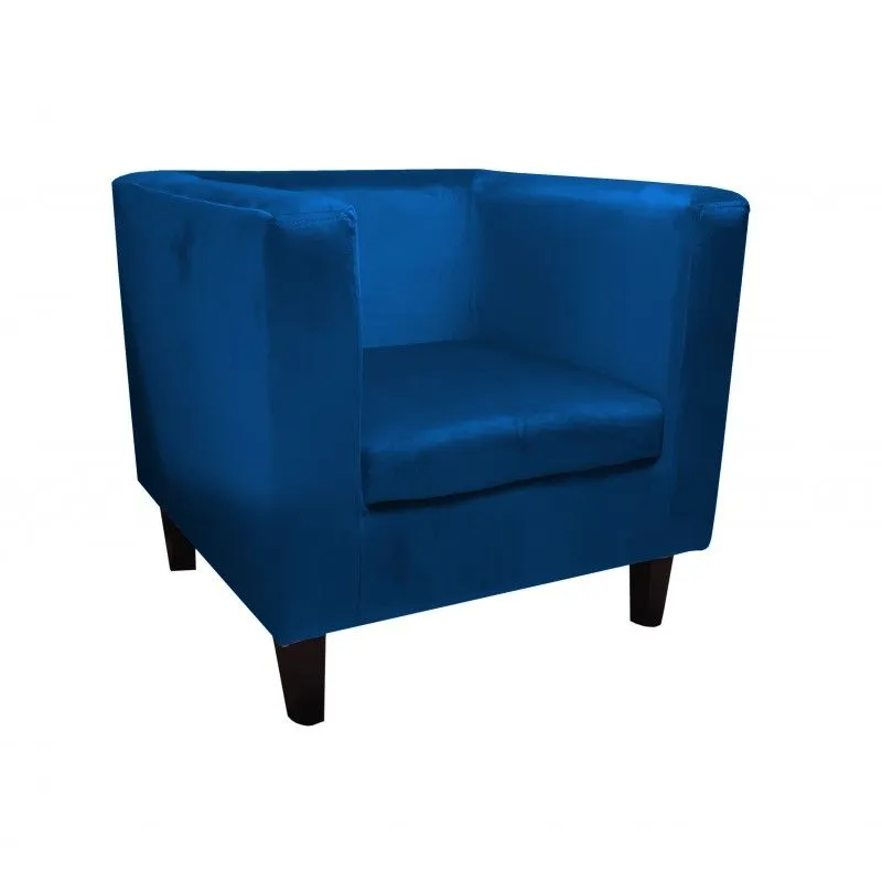 Fotel GRON VELVET granatowy nowoczesny | MIRAT. w stylu  kolekcja