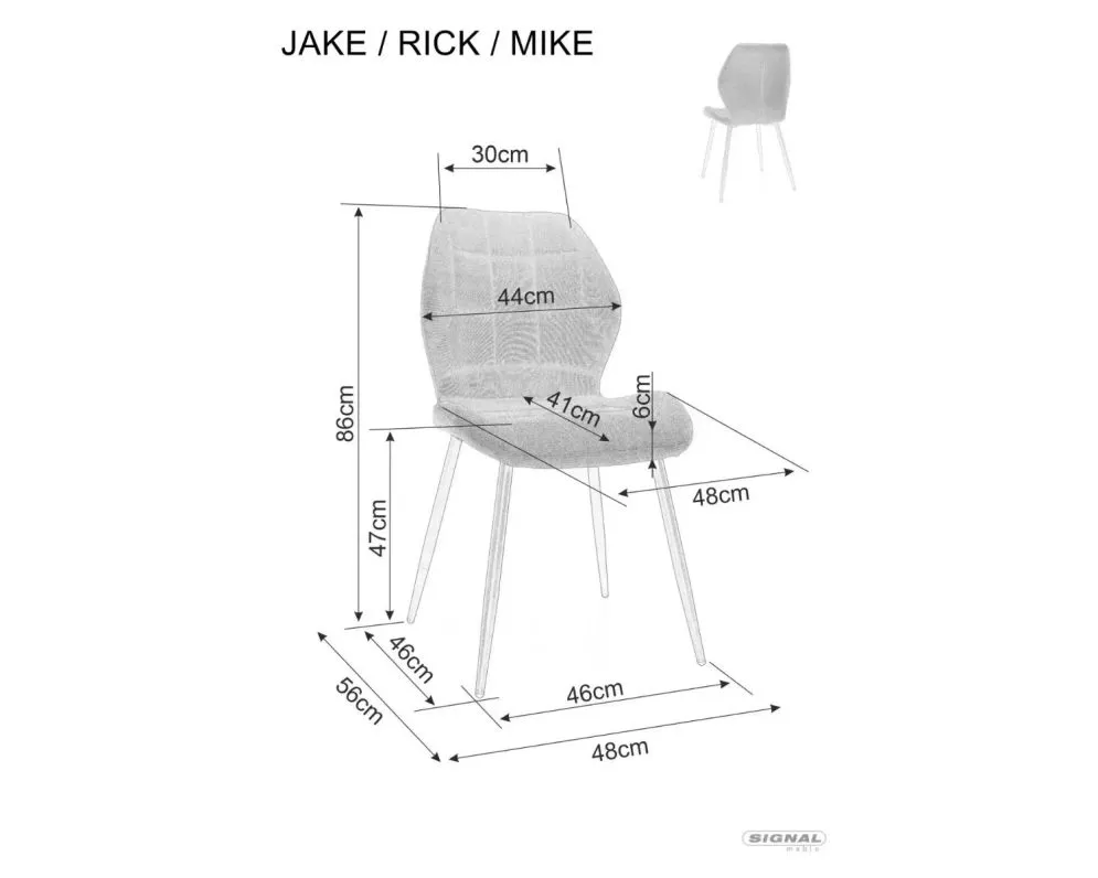 Krzesło JAKE VELVET cynamonowe I sklep meblowy MIRAT. styl GLAMOUR