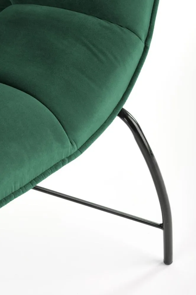 Fotel tapicerowany BELTON zielony do salonu I sklep meblowy MIRAT. styl LOFT