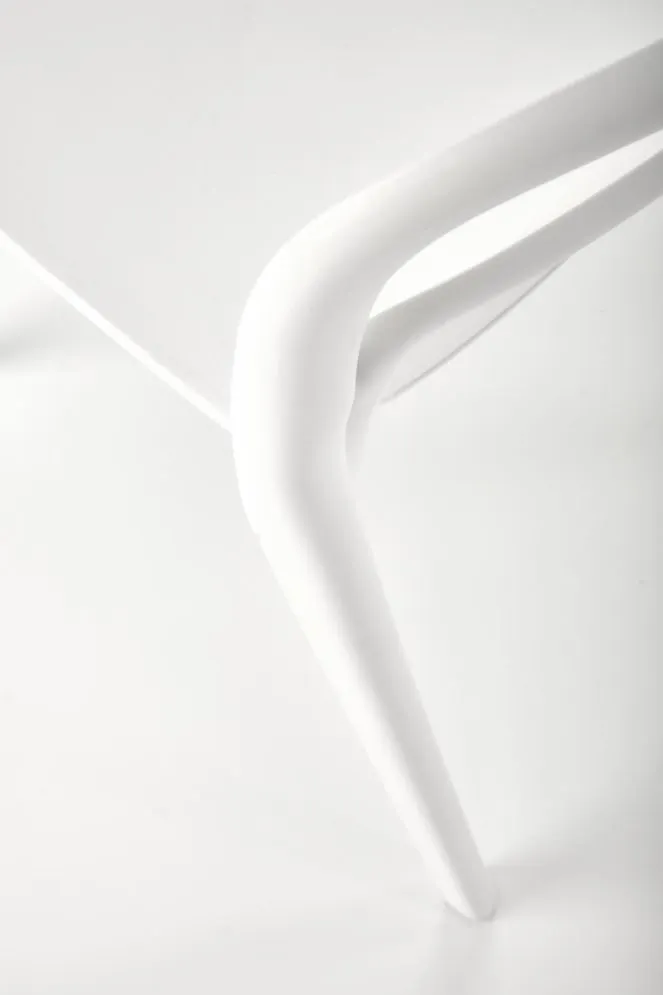 Krzesło K490 białe plastikoweI sklep meblowy MIRAT.