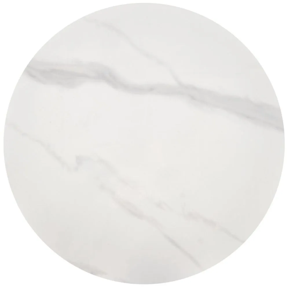 Stolik kawowy TALBI 50x50 biały marmur/złoty glamour I sklep meblowy MIRAT. styl GLAMOUR