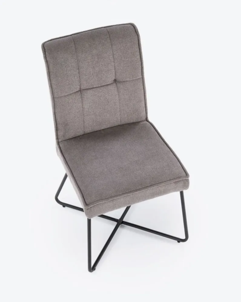 Krzesło tapicerowane K534 szare loftowe I sklep meblowy MIRAT. styl LOFT