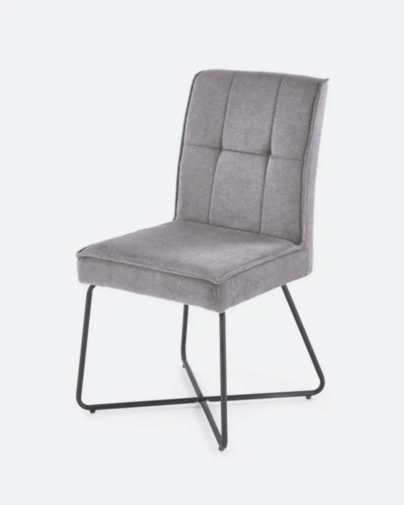 Krzesło tapicerowane K534 szare loftowe I sklep meblowy MIRAT. styl LOFT
