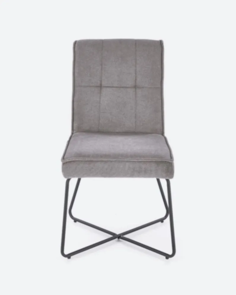 Krzesło tapicerowane K534 szare loftowe I sklep meblowy MIRAT. styl LOFT